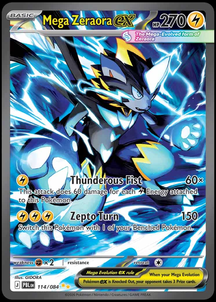Mega Zeraora ex