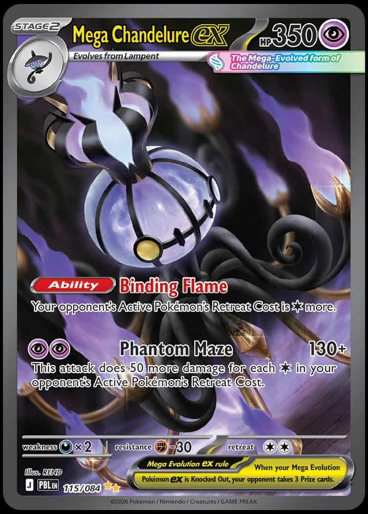 Mega Chandelure ex